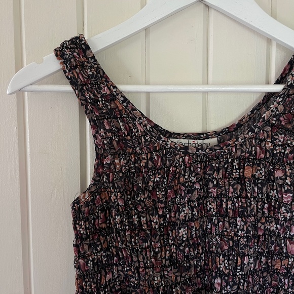 Vintage Floral Mini Dress - Picture 3 of 6